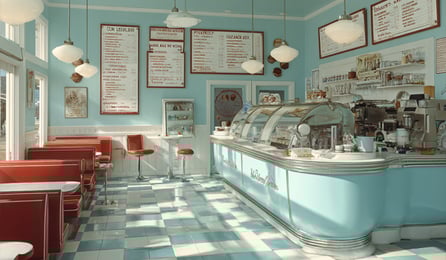 ice cream menus