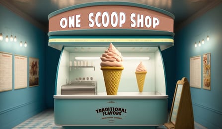 Ice Cream Scoop - Shop