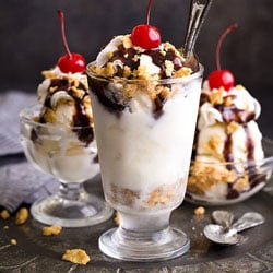 fried-ice-cream-sundaes