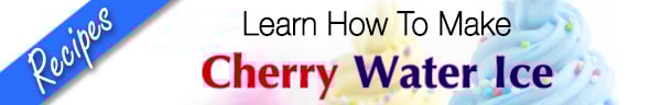 How To Make Cherry Water Ice