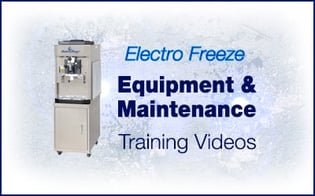 Electro Freeze Equipment Cleaning & Maintenance