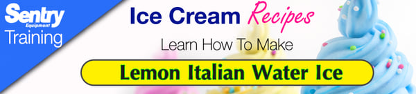 How To Make Lemon Italian Water Ice
