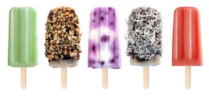 novelty frozen yogurt products