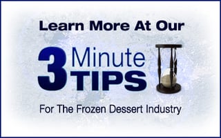frozen dessert 3 minute tips