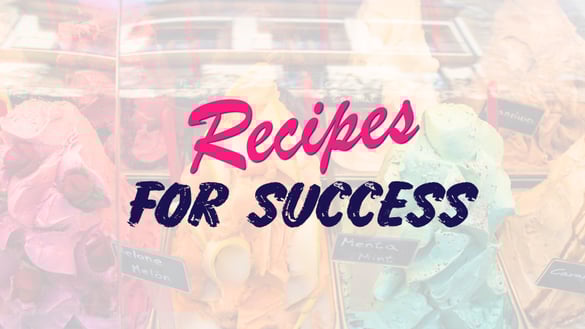 Recipe For Success Concept
