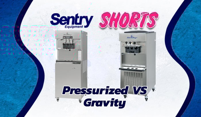 Pressurized VS Gravity Machines Ice Cream Machines