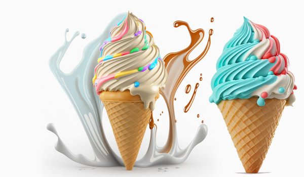 Ice Cream/Yogurt Makers Mix It Soft Serve Ice Cream Maker